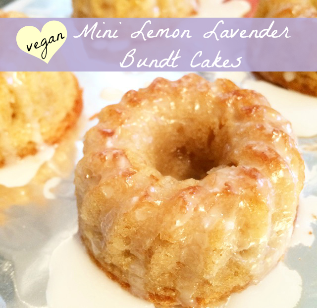Lemon Lavender Cake Vegan Recipe