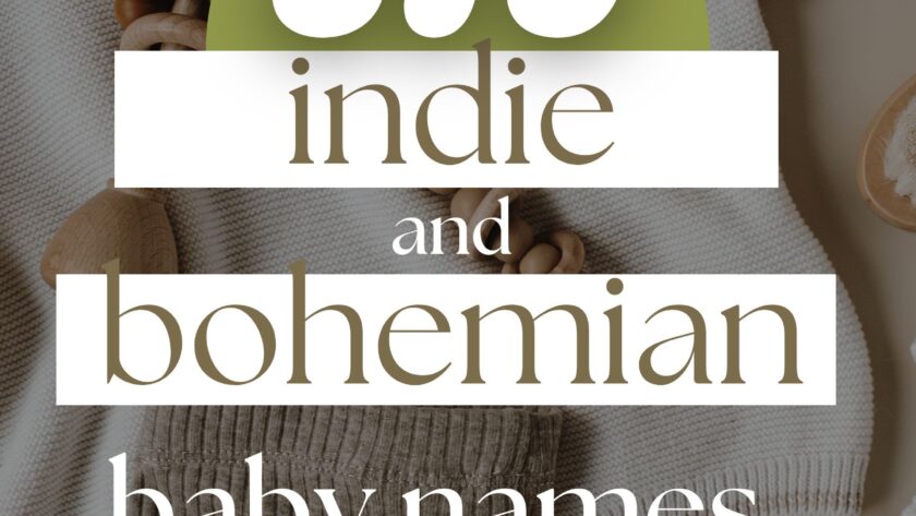 375 Bohemian & Indie Baby Names (Artistic & Free-Spirited)