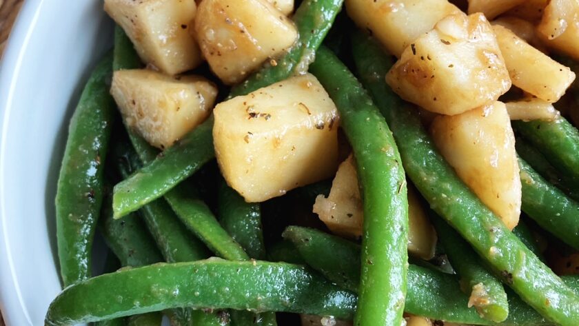 Vegan Potato Green Bean Salad Recipe