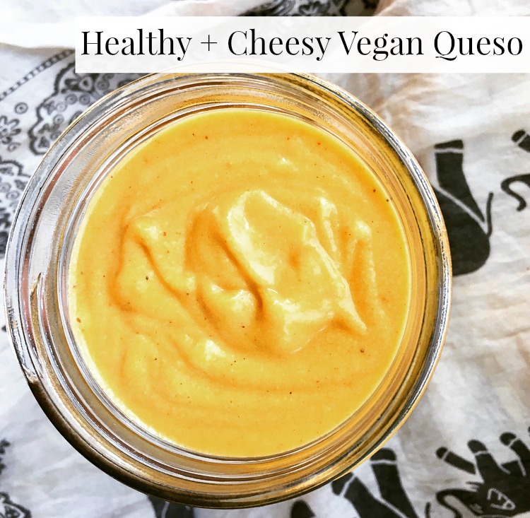 Healthy Cheesy Vegan Queso