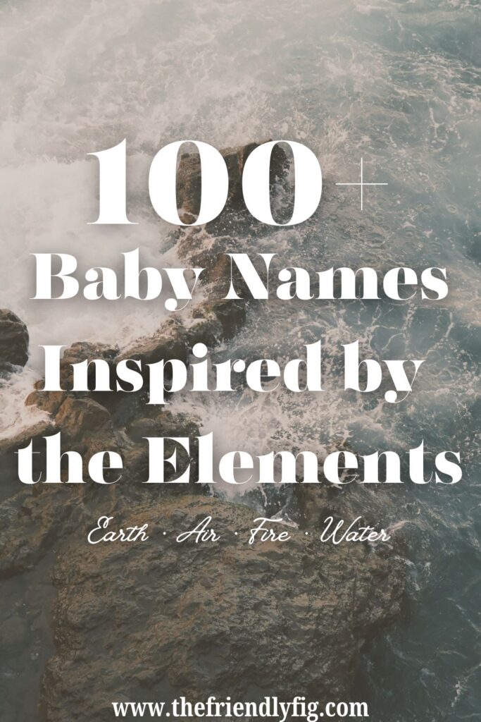 baby names inspired by elements