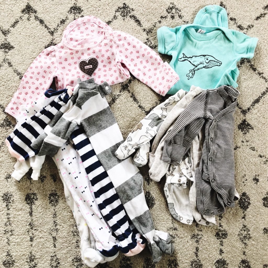 Our Minimalist Newborn Wardrobe