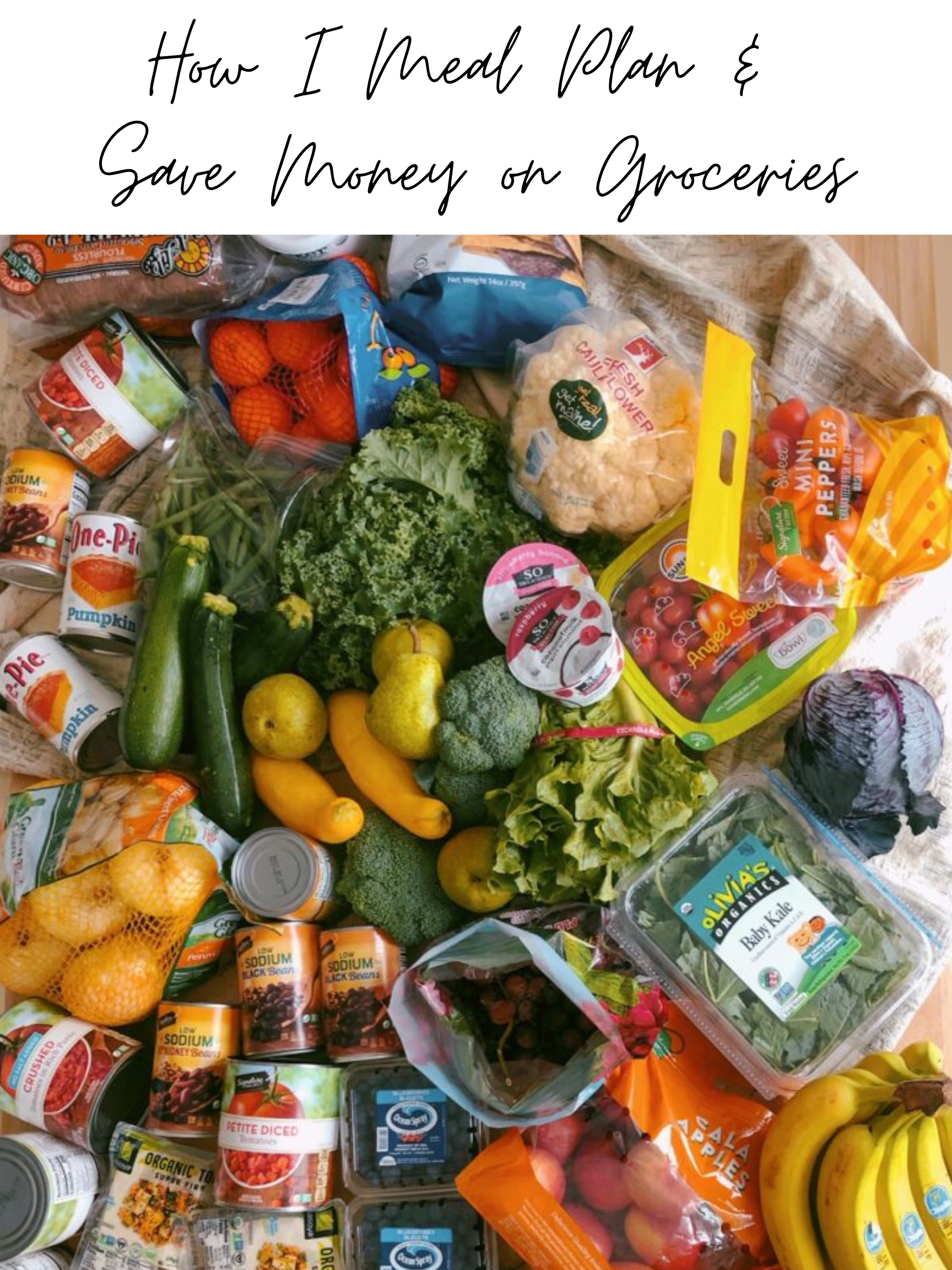 How I Meal Plan & Save Money on Groceries