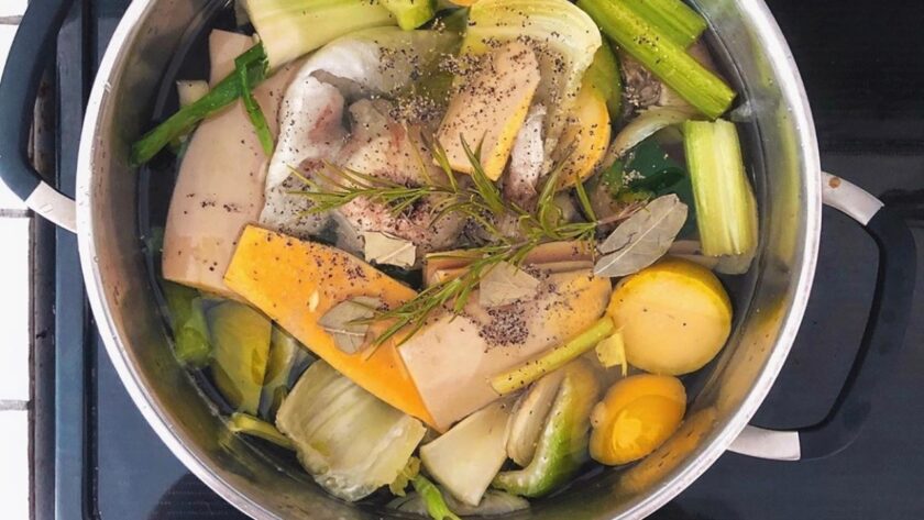 The Easiest Homemade Scrap Veggie Stock