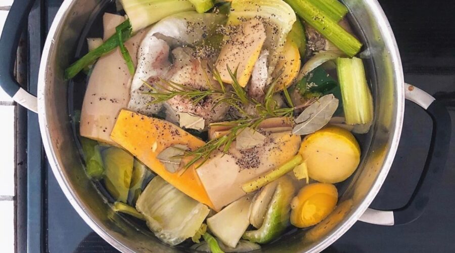 The Easiest Homemade Scrap Veggie Stock