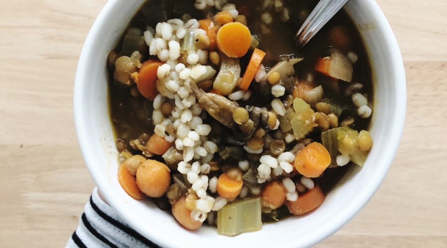 Vegan Lentil & Barley Stew