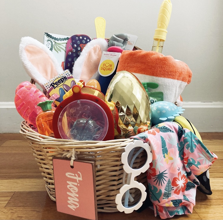 Toddler Girls Easter Baskets 2021
