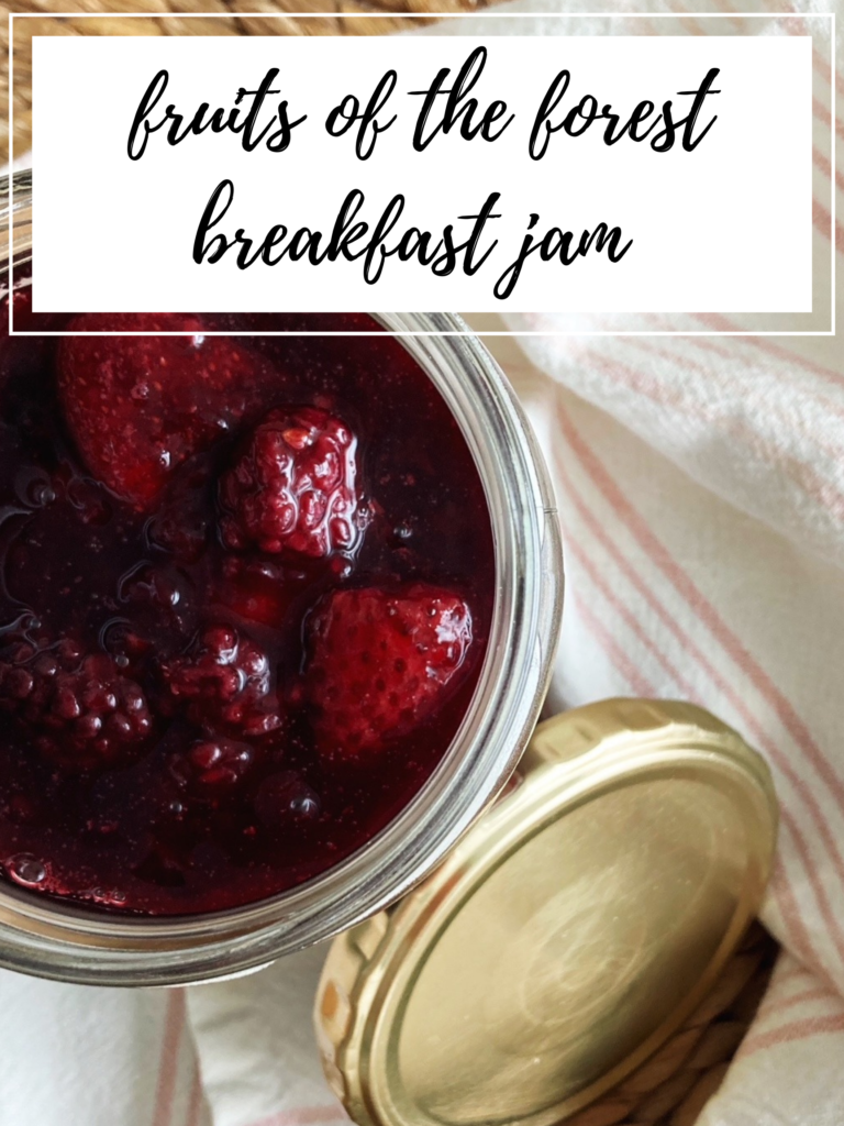 Fruits of the Forest Breakfast Jam