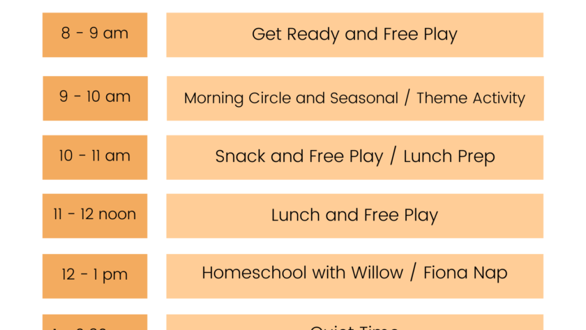 Daily Homeschool Rhythm