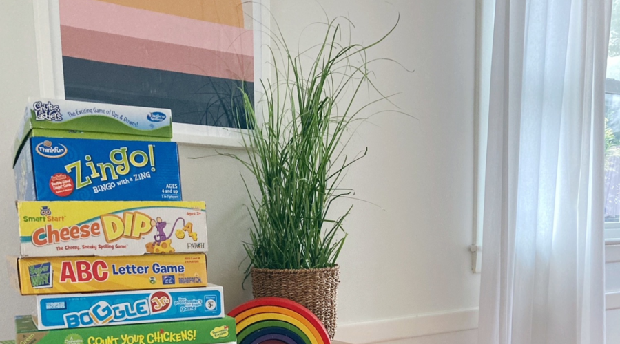 Pre-K & Kindergarten Gameschooling: Games We Love