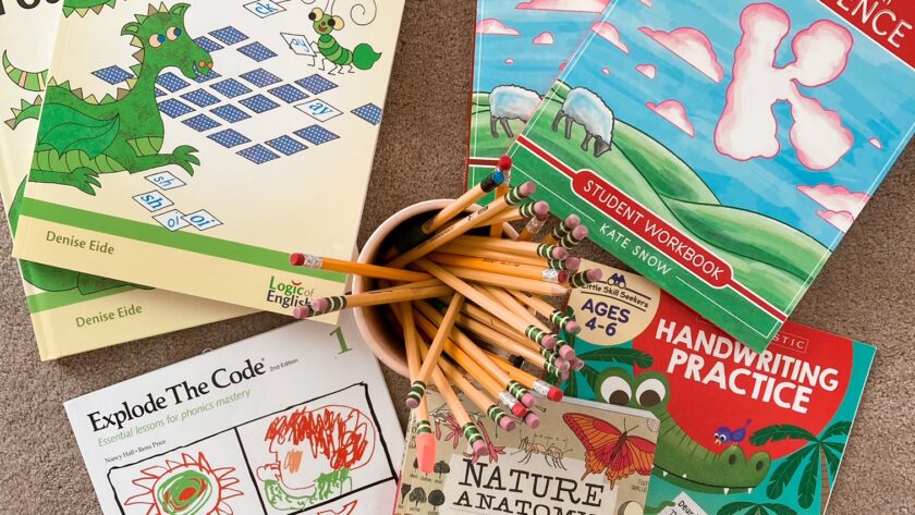Our TK Homeschool Year Plan & Curriculum Choices
