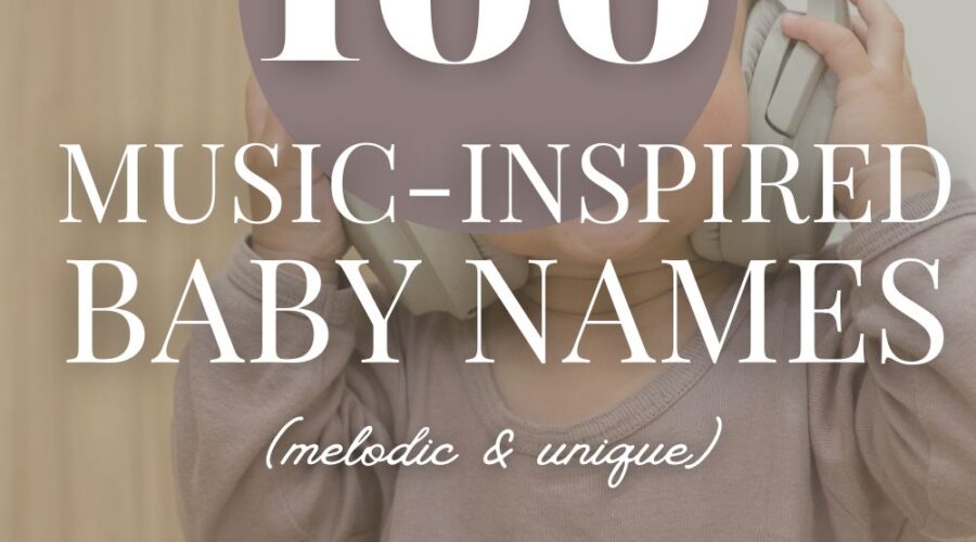 100 Music Inspired Baby Names