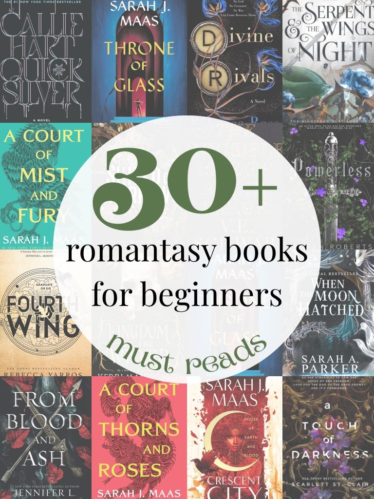 30+ MUST READ Romantasy Books for Beginners