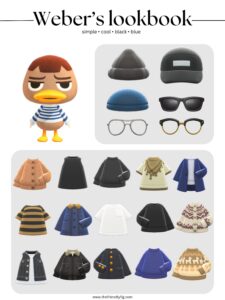 ACNH Weber Style Lookbook