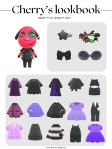 ACNH Cherry Style Lookbook