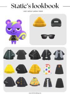 ACNH Static Style Lookbook
