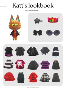 ACNH Katt Style Lookbook
