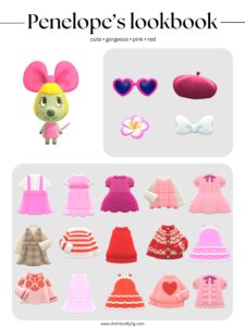 ACNH Penelope Style Lookbook