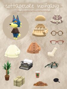 ACNH Wolfgang Gift Guide Cottagecore