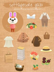 ACNH Gabi Gift Guide Cottagecore