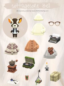 ACNH Zell Gift Guide Cottagecore