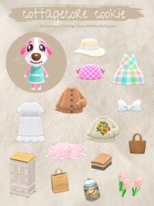 ACNH Cookie Gift Guide Cottagecore