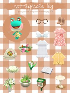 ACNH Lily Gift Guide Cottagecore