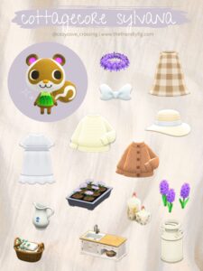 ACNH Sylvana Gift Guide Cottagecore