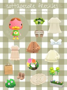 ACNH Freckles Gift Guide Cottagecore