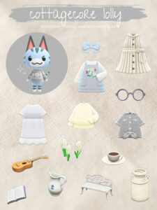 ACNH Villager Gift Guide Lolly Cottagecore