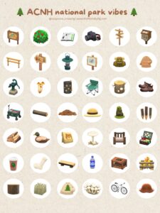 ACNH National Park Items Guide