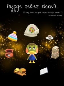 ACNH Villager Gift Guides: Hygge Deena