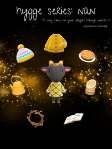 ACNH Villager Gift Guides: Hygge Nan