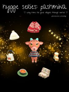 ACNH Villager Gift Guides: Hygge Pashmina