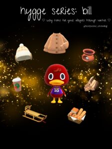 ACNH Villager Gift Guides: Hygge Bill