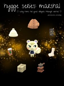 ACNH Villager Gift Guides: Hygge Marshal