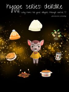 ACNH Villager Gift Guides: Hygge Deirdre