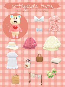 ACNH Tutu Cottagecore Guide