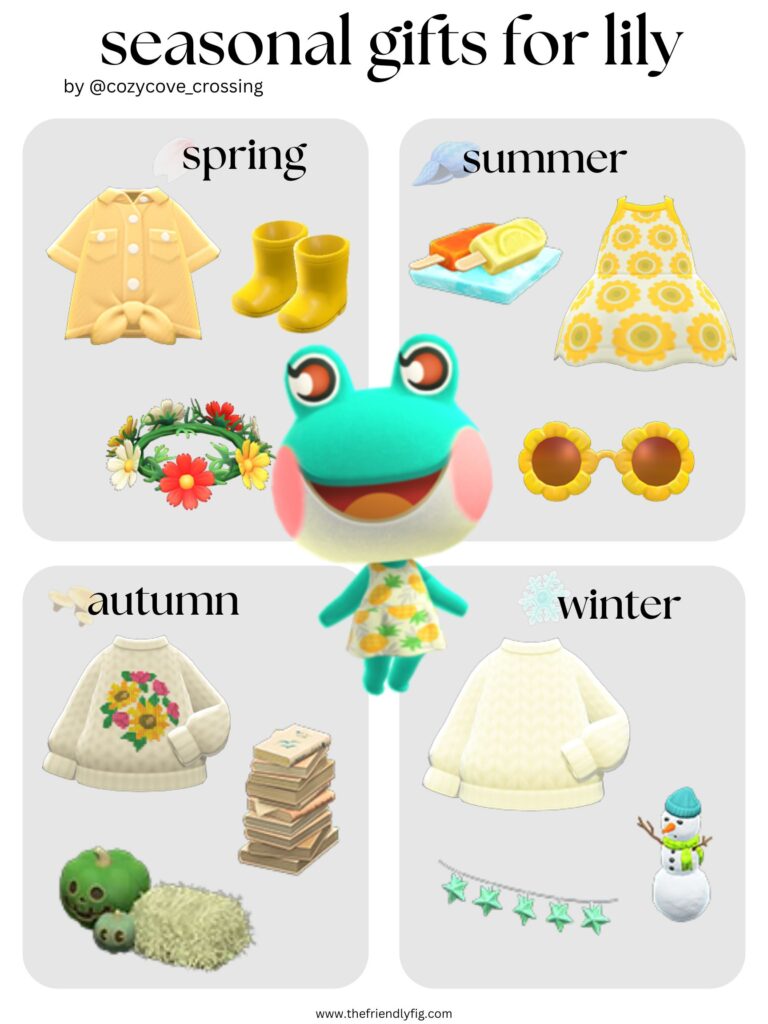 Animal Crossing villager gift guide: Lily