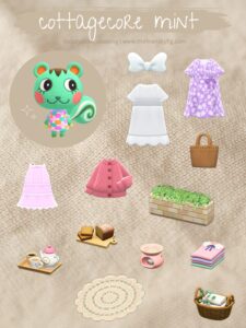 ACNH Mint Cottagecore Guide