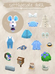 ACNH Dora Cottagecore Guide