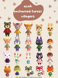 Animal Crossing Enchanted Forest Villagers
