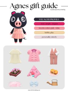ACNH Villager Gift Guide: Agnes