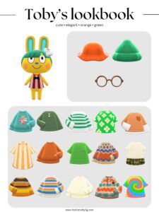 ACNH Toby Style Lookbook