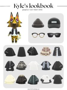 ACNH Kyle Style Lookbook