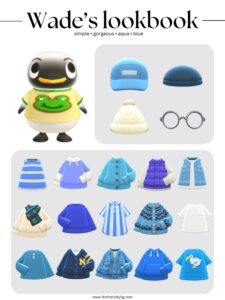 ACNH Wade Style Lookbook