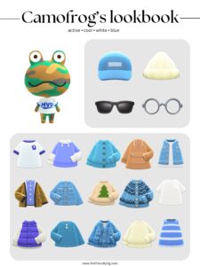 ACNH Camofrog Style Lookbook