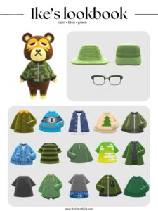 ACNH Ike Style Lookbook