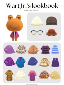 ACNH Wart Jr. Style Lookbook