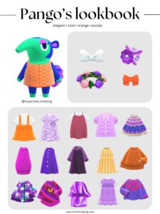 ACNH Pango Style Lookbook